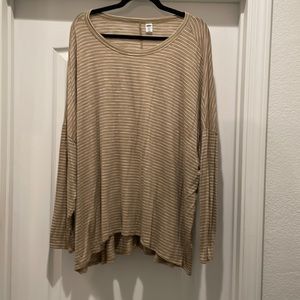 Old Navy Luxe Tee long sleeve